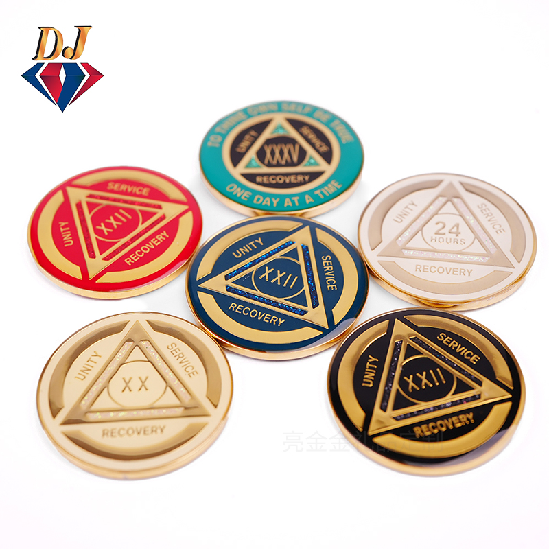 金属纪念币章定制